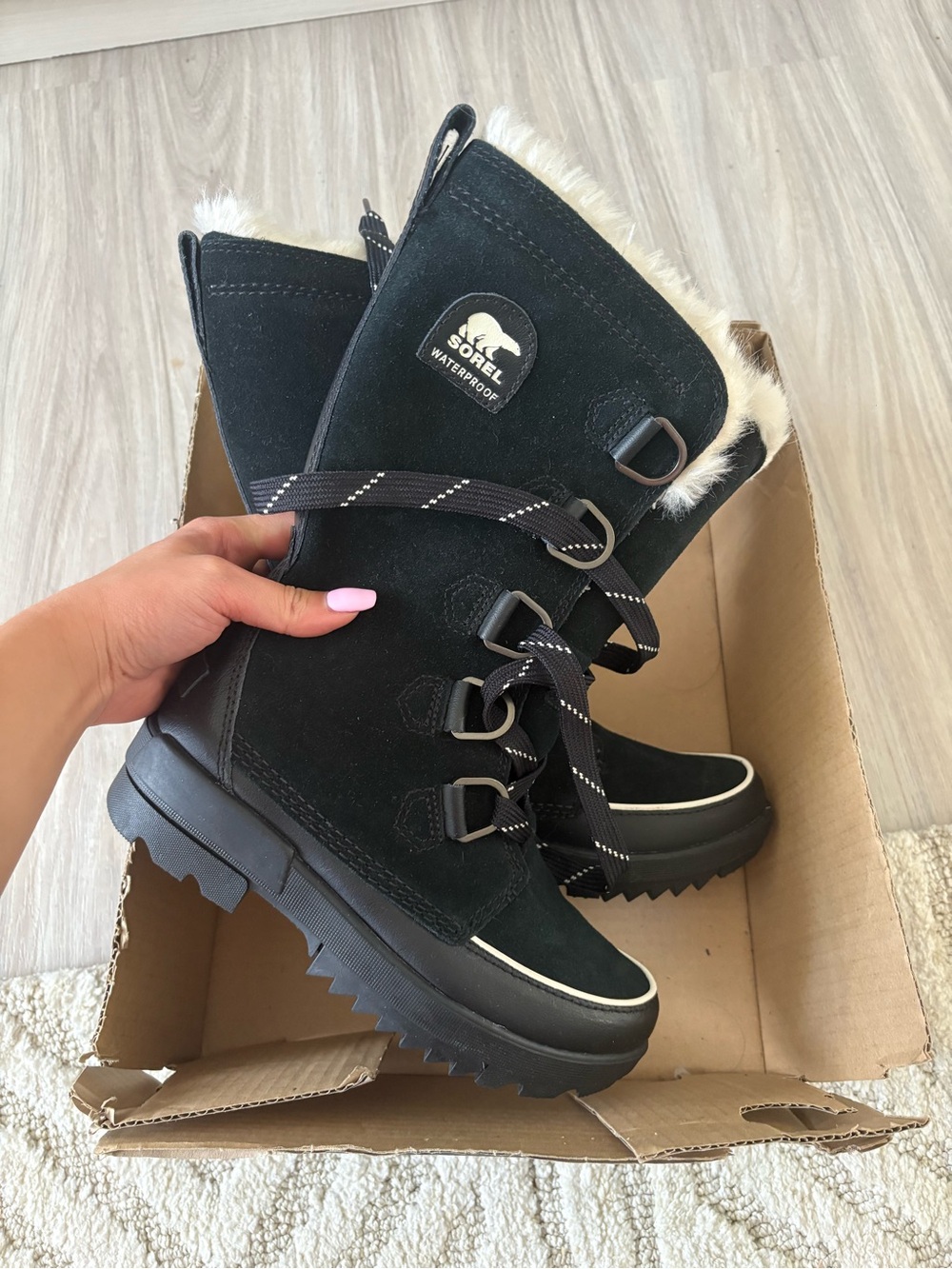 Women's Sorel Tivoli IV Tall Waterproof Boots (6)